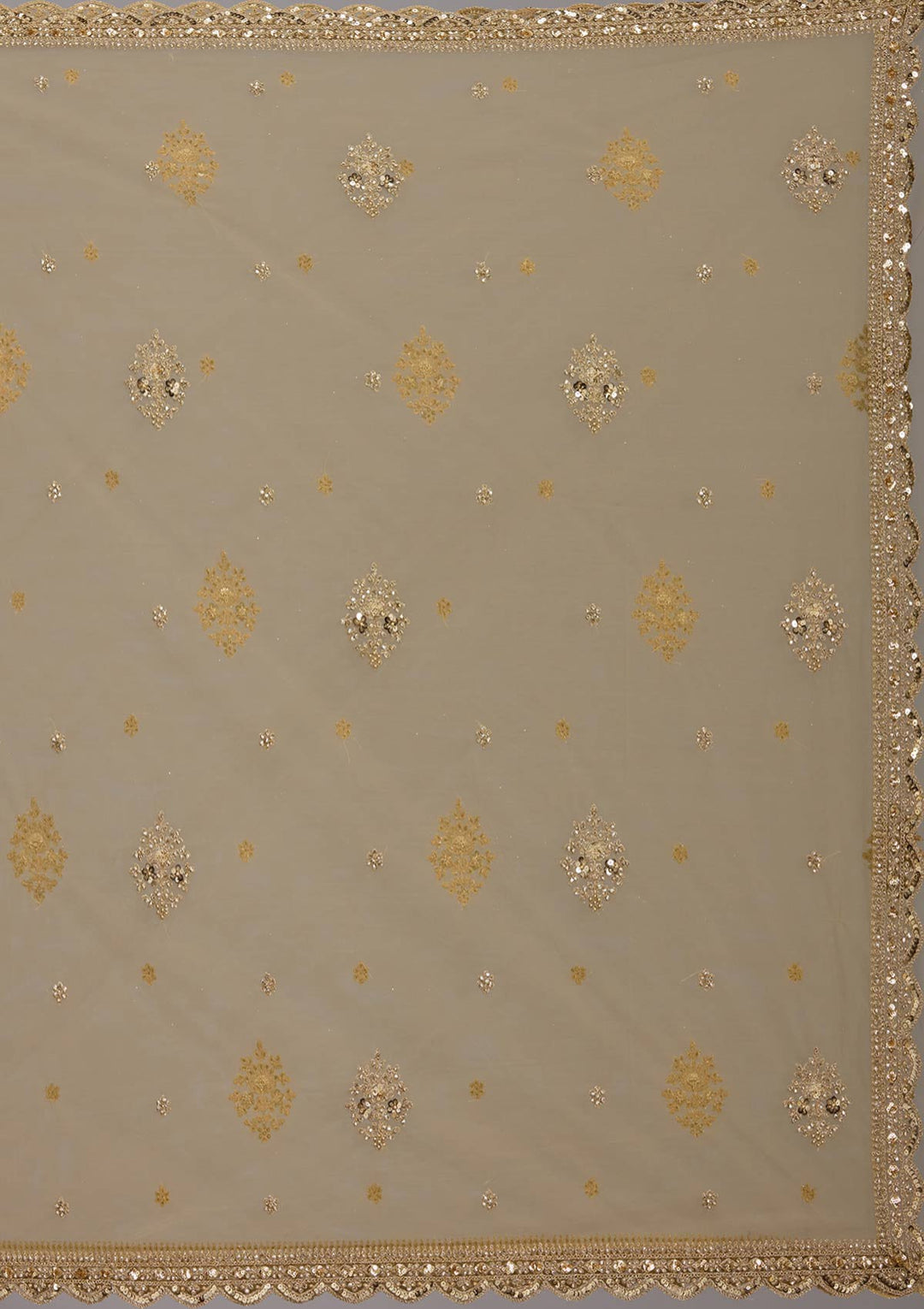 Mehendi Cording Banarasi Readymade Lehenga-koskii