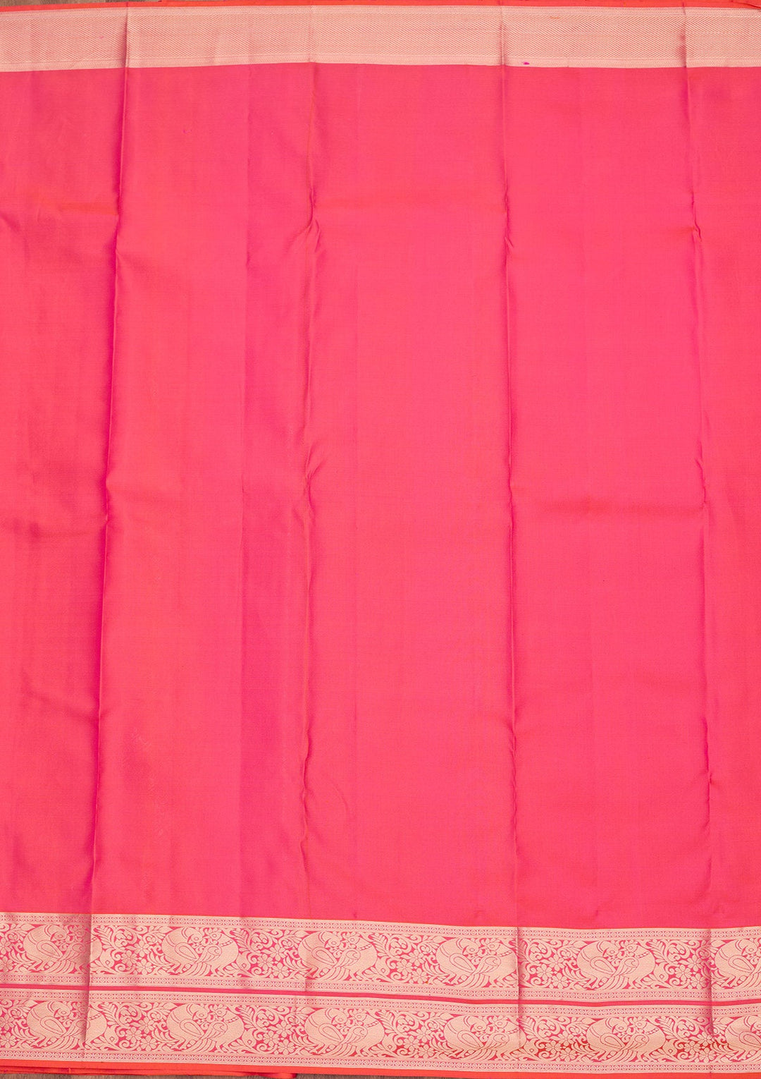 Orange Zariwork  Silk Saree-koskii