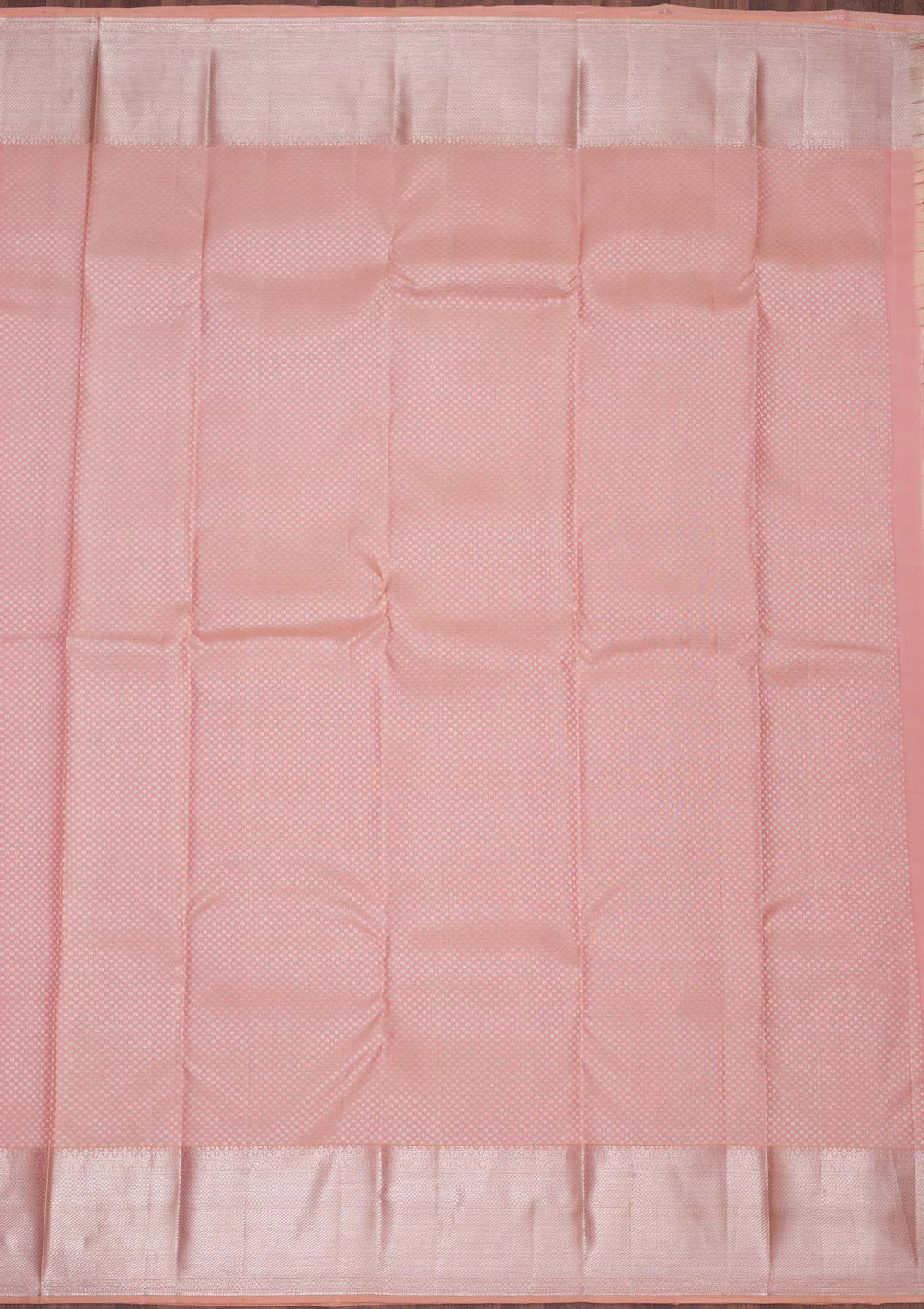 Peach Zariwork Pure Silk Saree-koskii