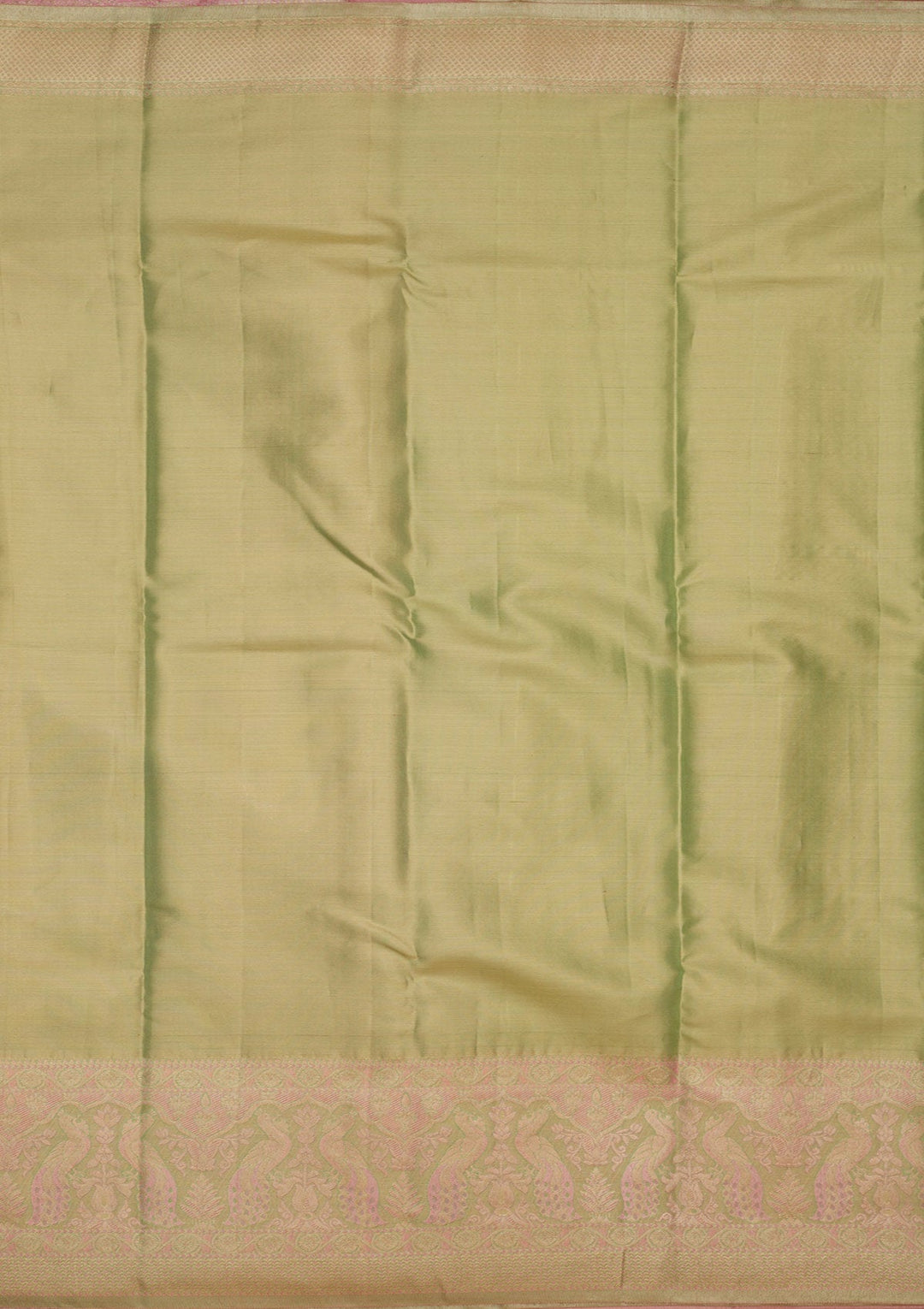 Peach Zariwork Pure Silk Saree-Koskii