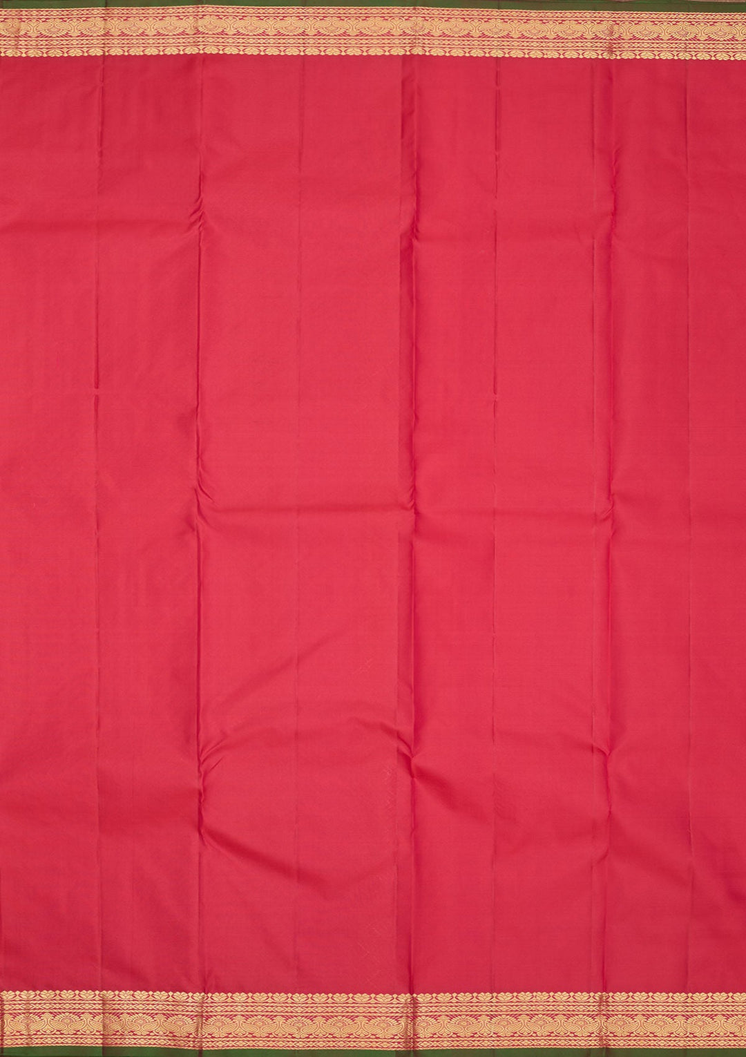 Red Zariwork Pure Silk Saree-Koskii