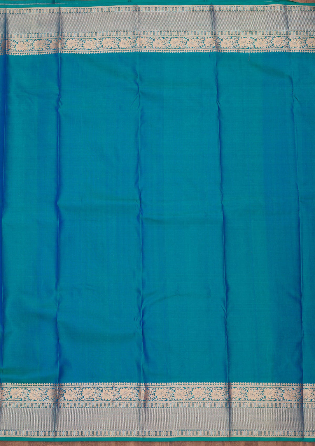Royal Blue Zariwork Pure Silk Saree-koskii