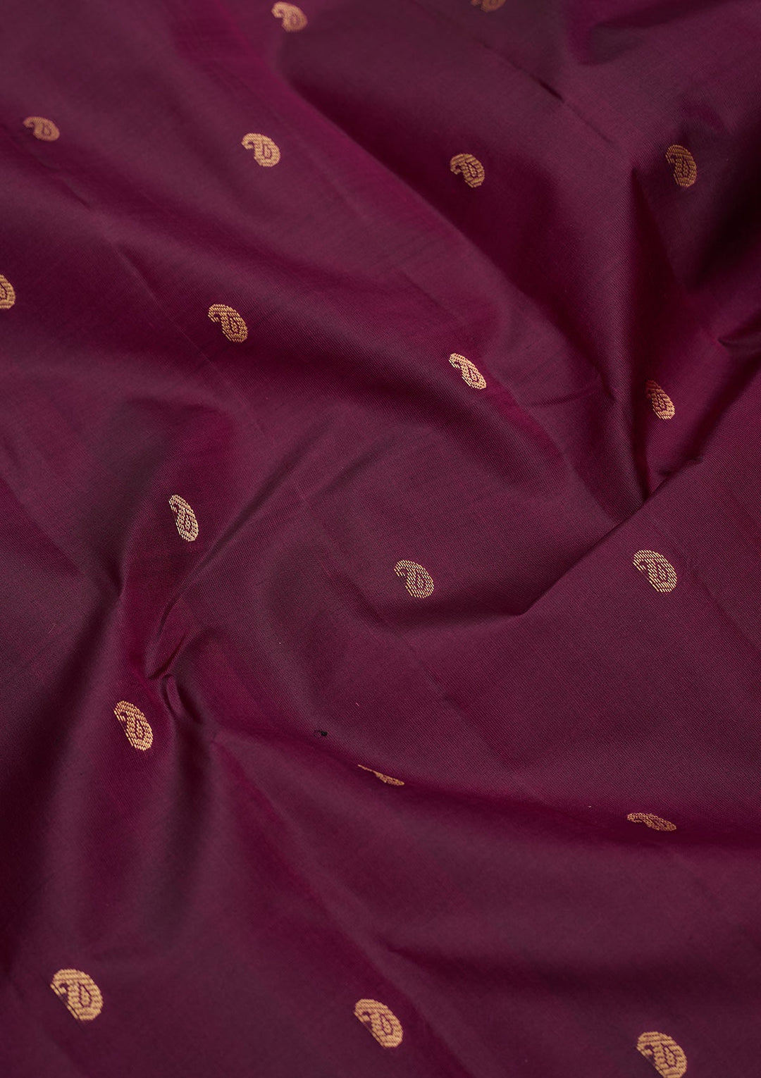 Purple Zariwork Pure Silk Saree-Koskii