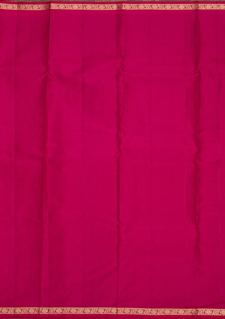 Purple Zariwork Pure Silk Saree-Koskii