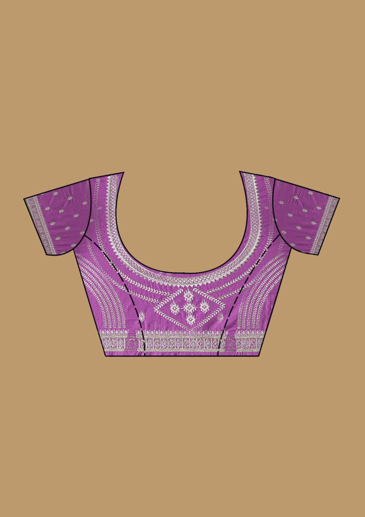 Sea Green Zariwork (Gold) Soft Raw Silk Saree-Koskii