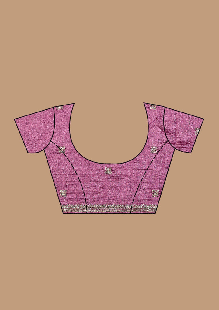 Sea Green Printed Soft Raw Silk Saree-koskii