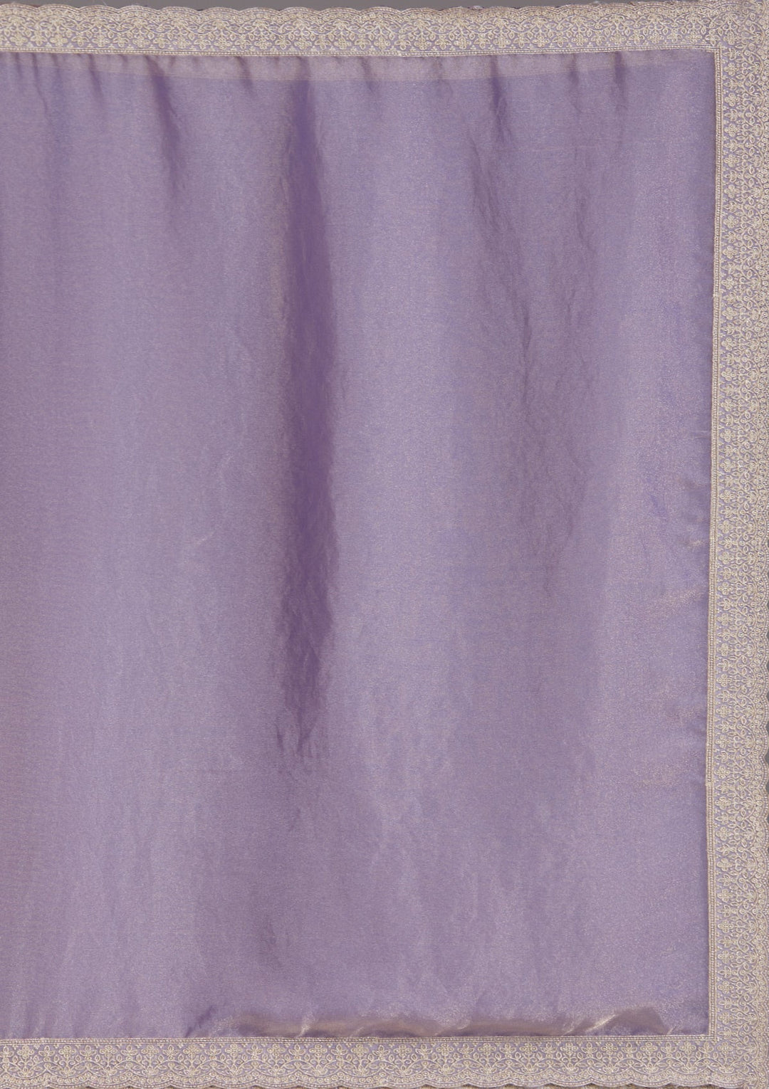Lavender Zariwork (Silver) Tissue Saree_koskii