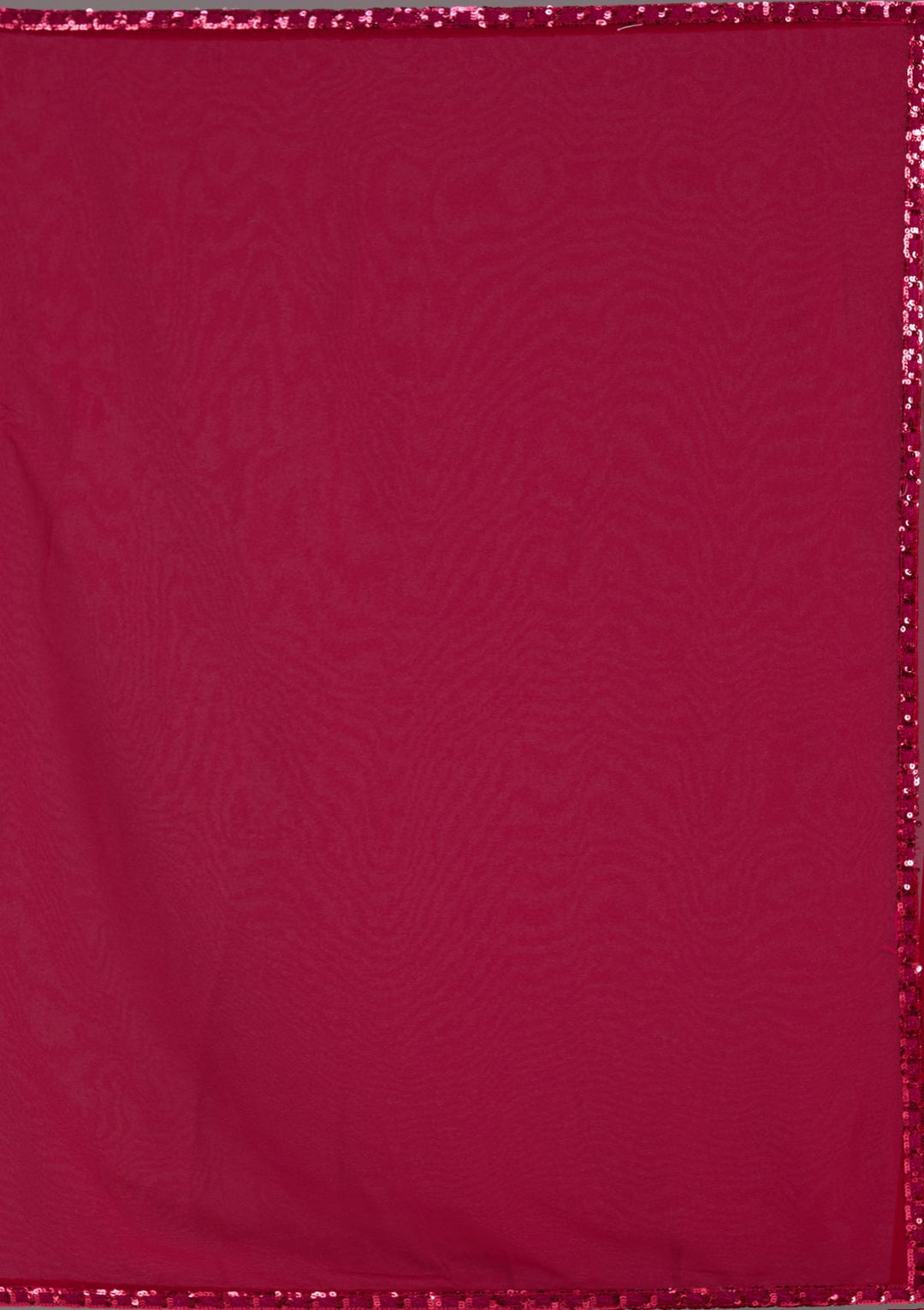 Maroon Sequins Georgette Saree_koskii