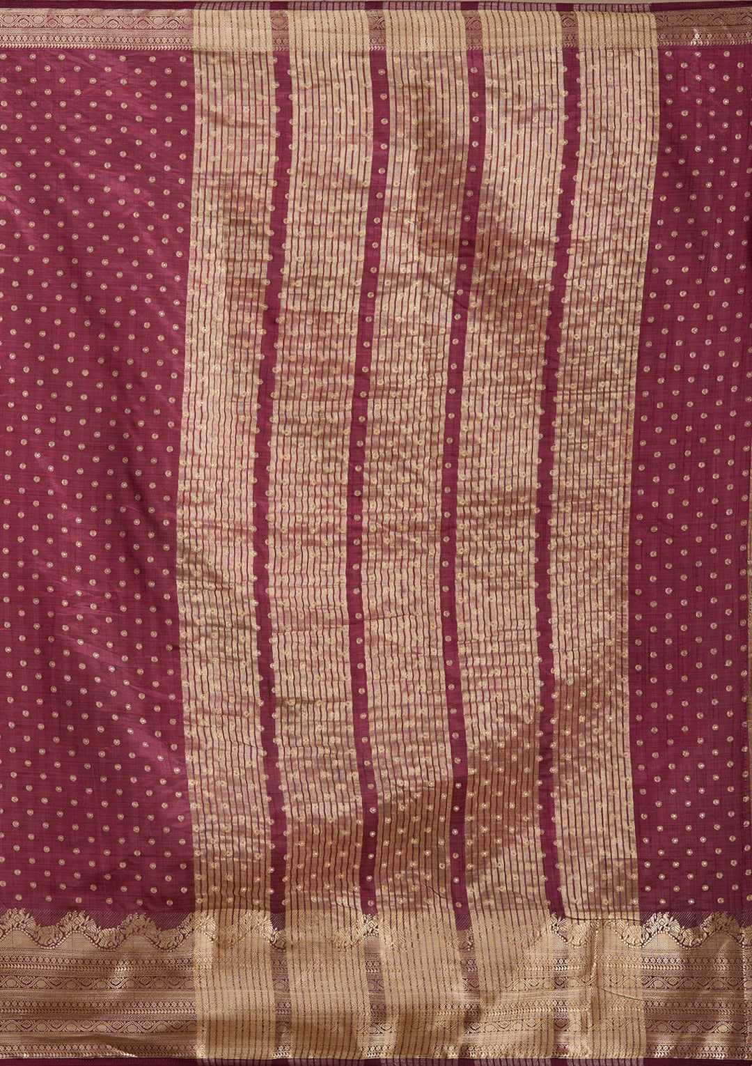 Brown Kanjivaram Silk Saree-koskii