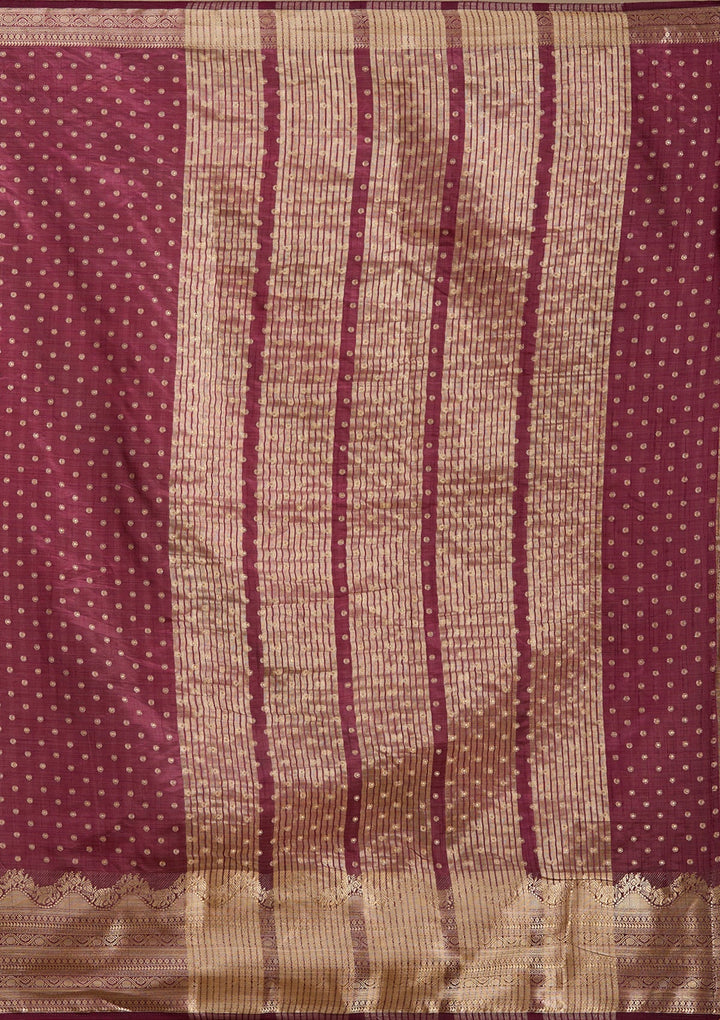 Brown Kanjivaram Silk Saree-koskii