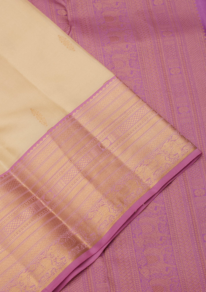 Lemon Yellow Zariwork Pure Silk Saree-koskii