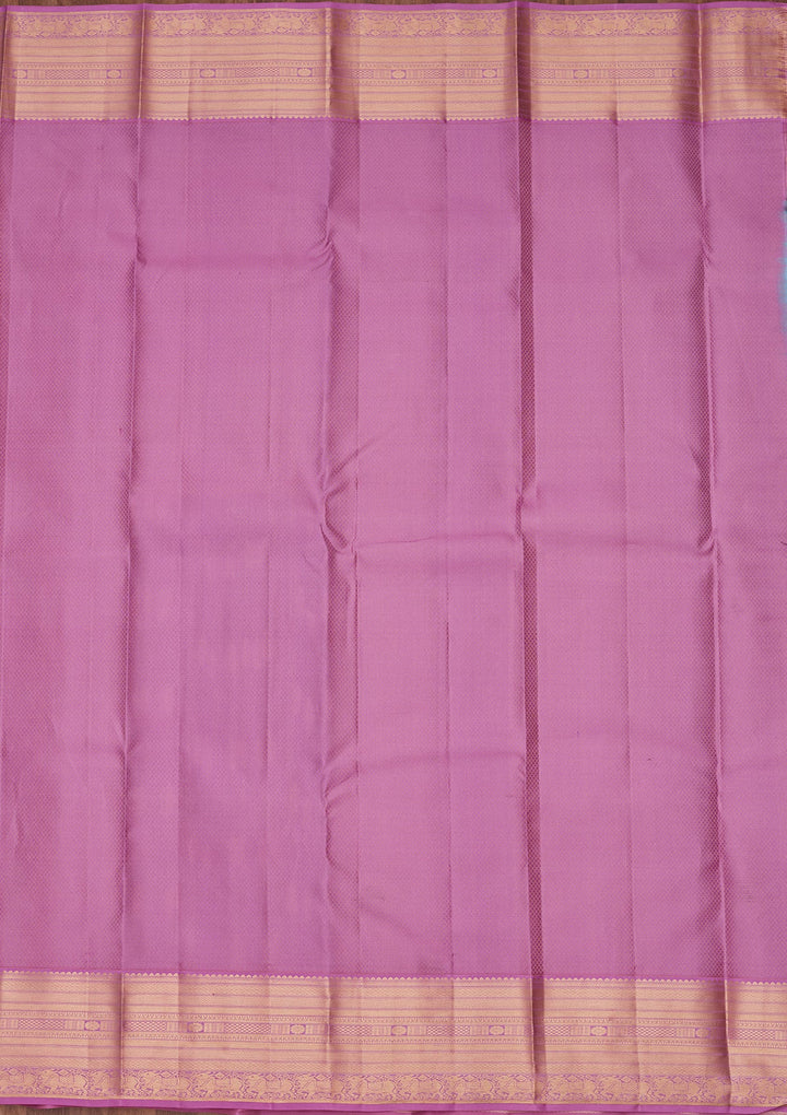 Lemon Yellow Zariwork Pure Silk Saree-koskii
