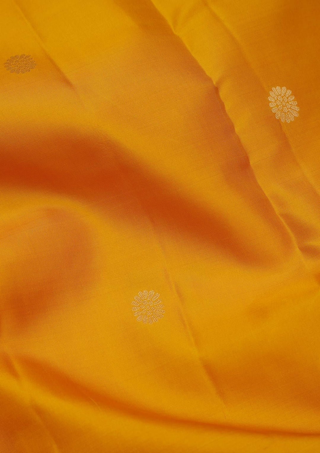 Mustard Zariwork Pure Silk Saree-koskii