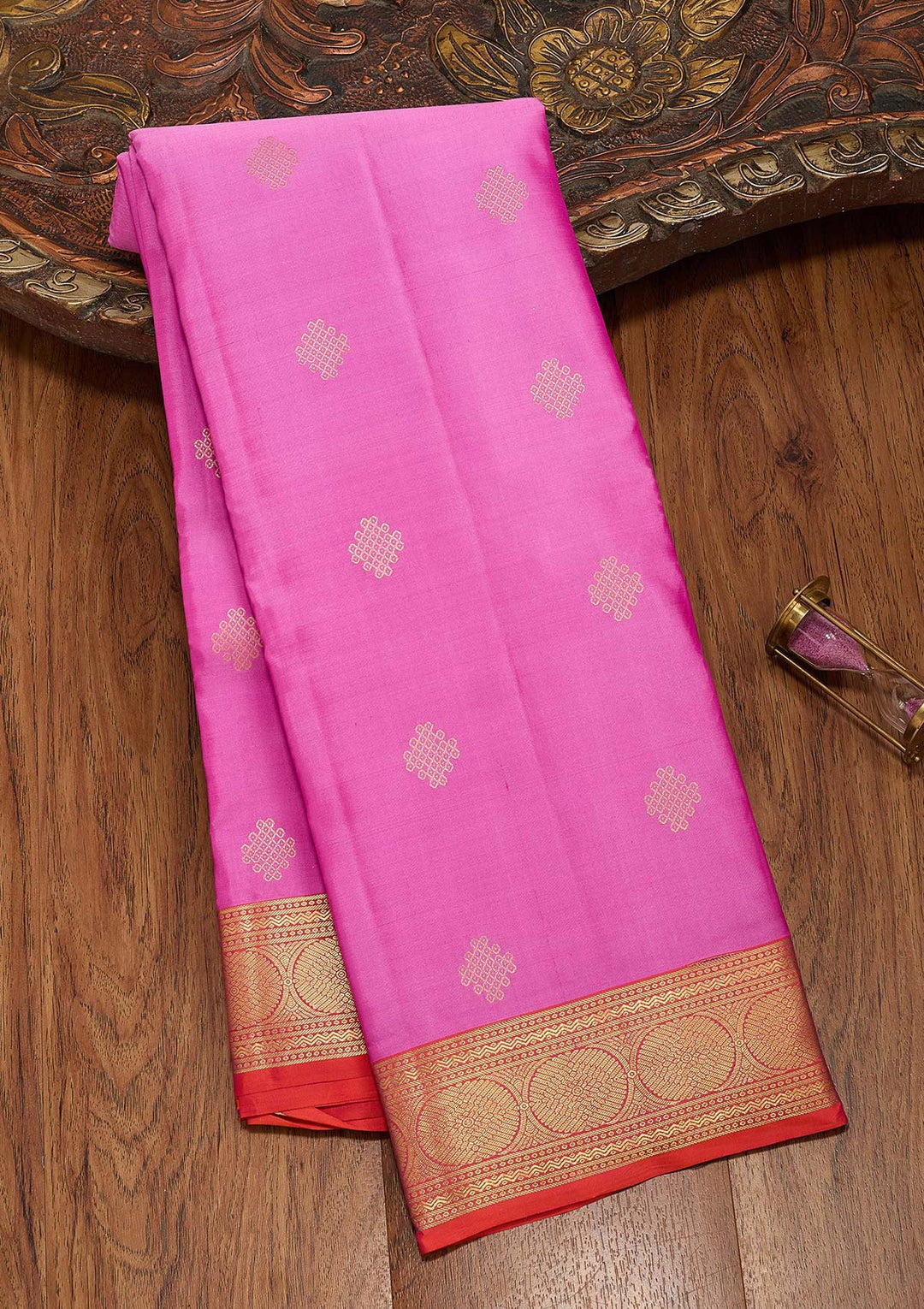 Lavender Zariwork Silk Saree-koskii
