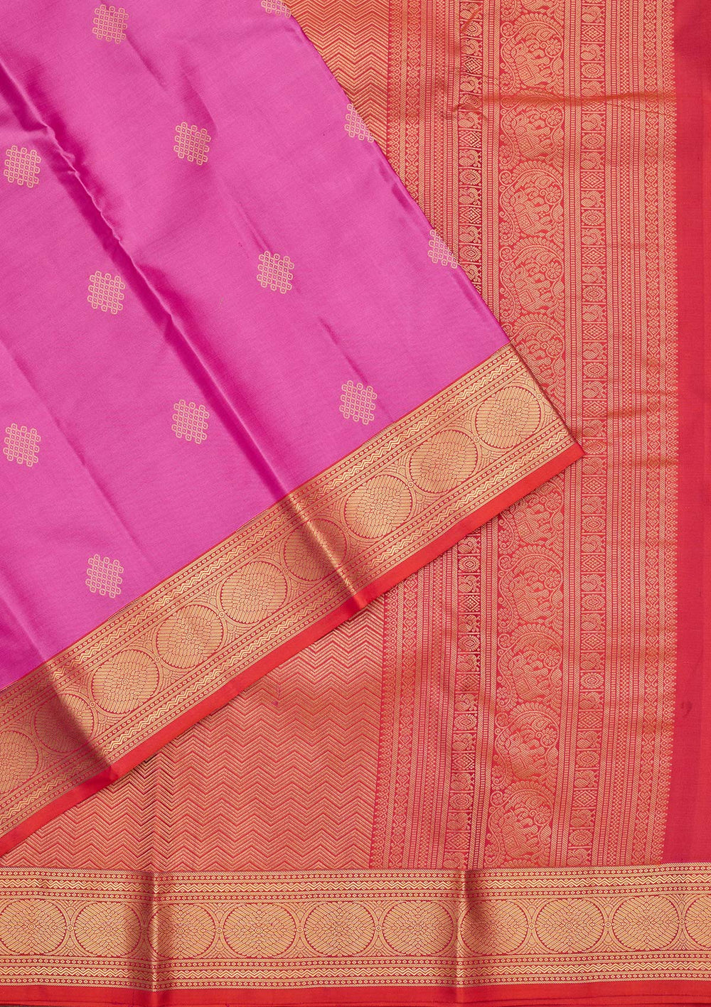 Lavender Zariwork Silk Saree-koskii