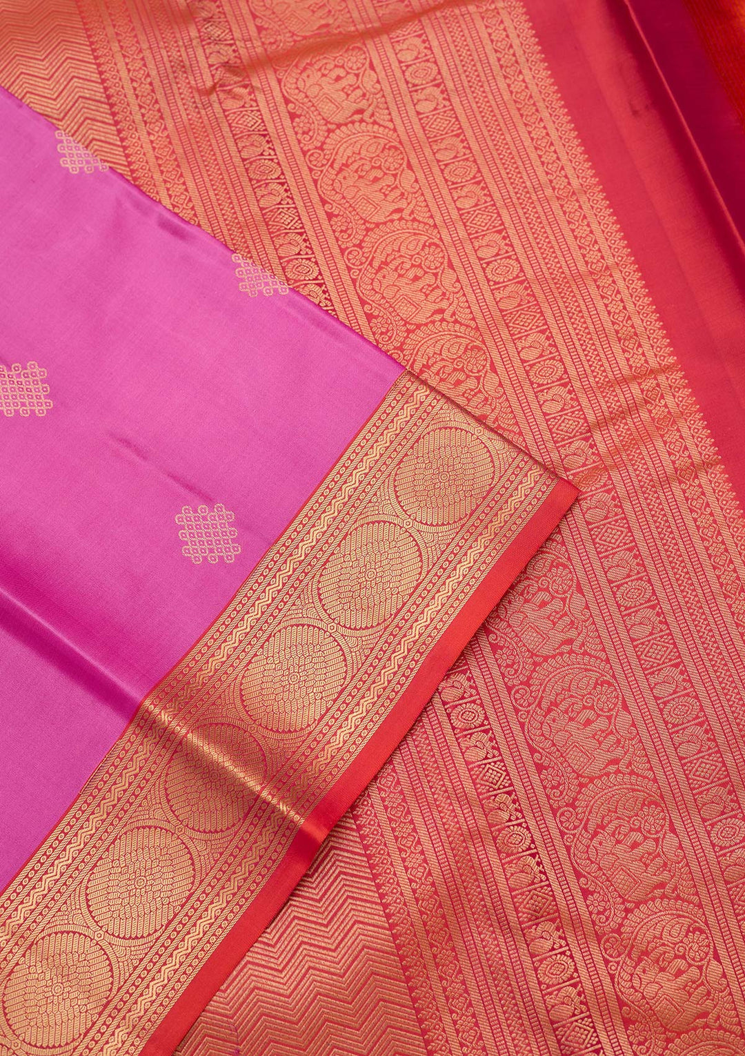 Lavender Zariwork Silk Saree-koskii
