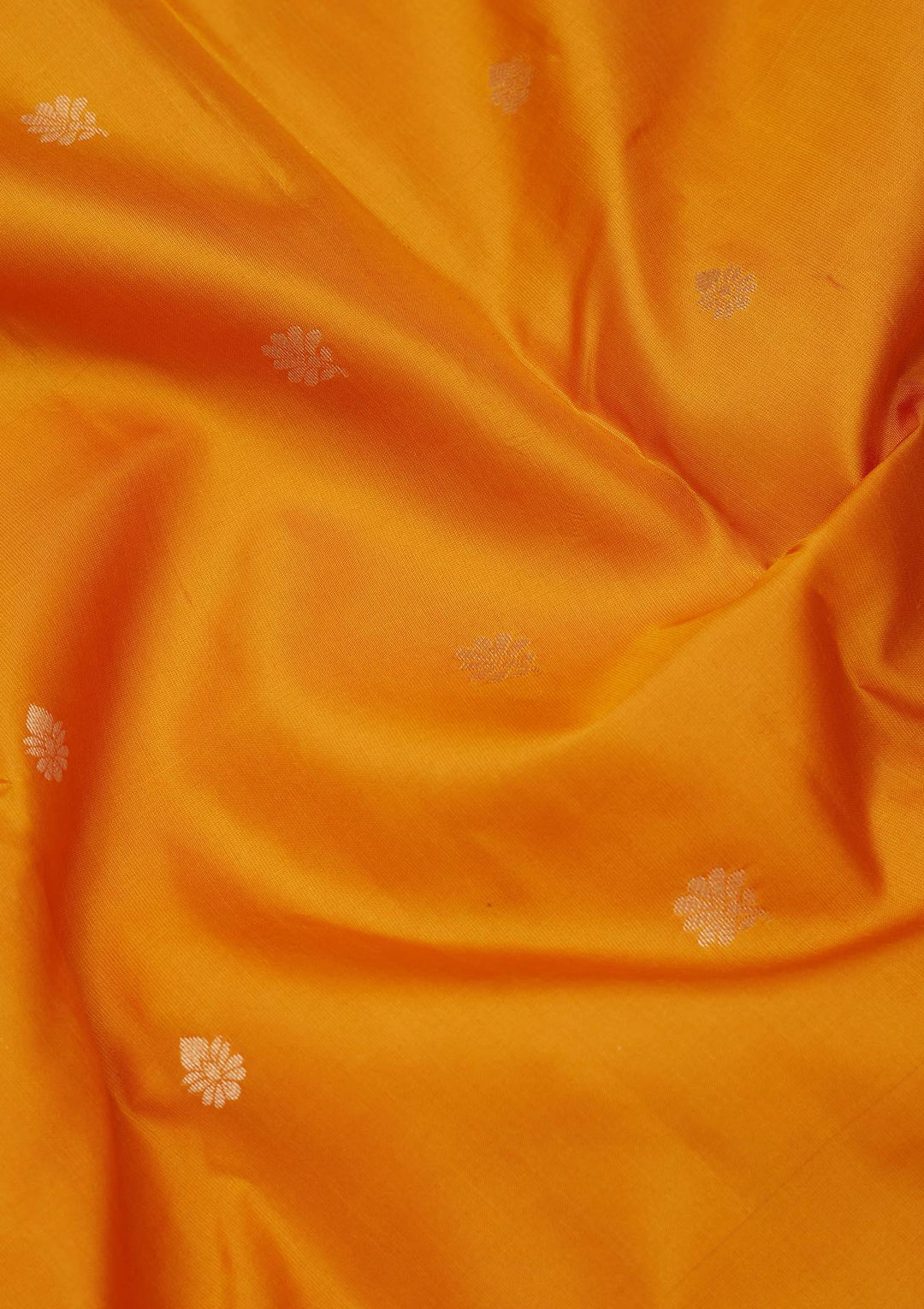 Mustard Zariwork Pure Silk Saree-koskii