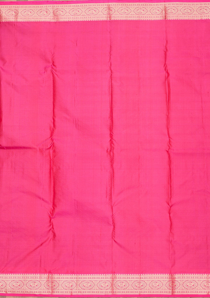 Turquoise Blue Zariwork Pure Silk Saree-koskii