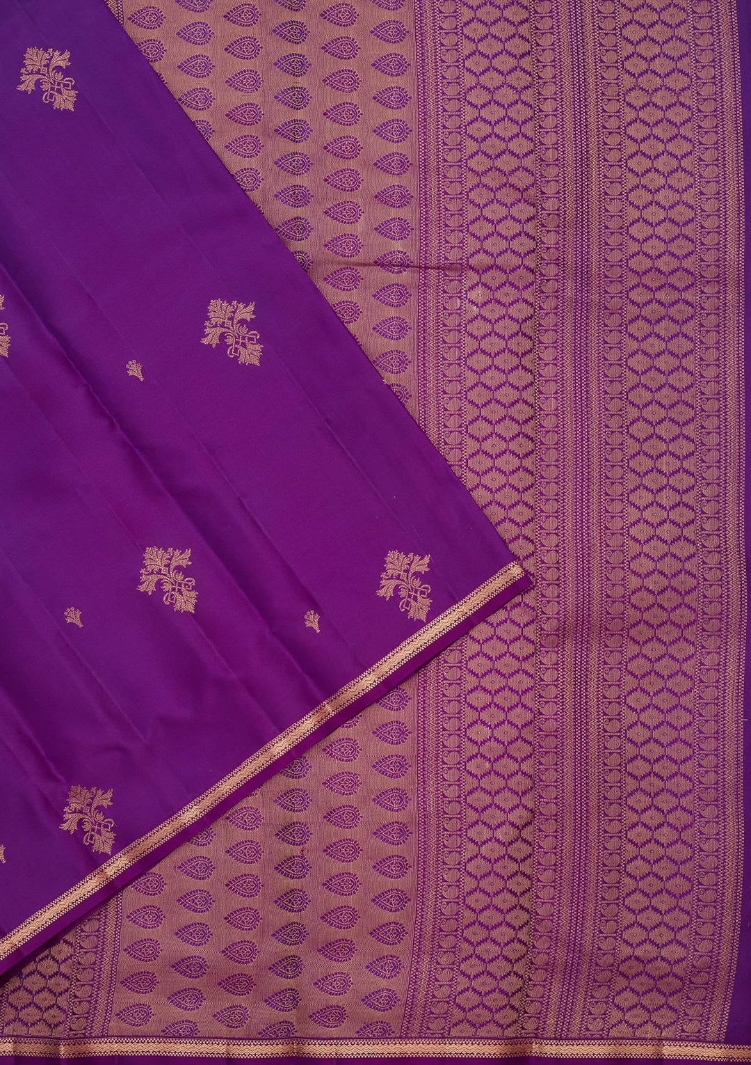 Royal Blue Zariwork Pure Silk Saree-koskii