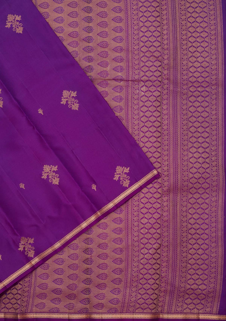 Royal Blue Zariwork Pure Silk Saree-koskii