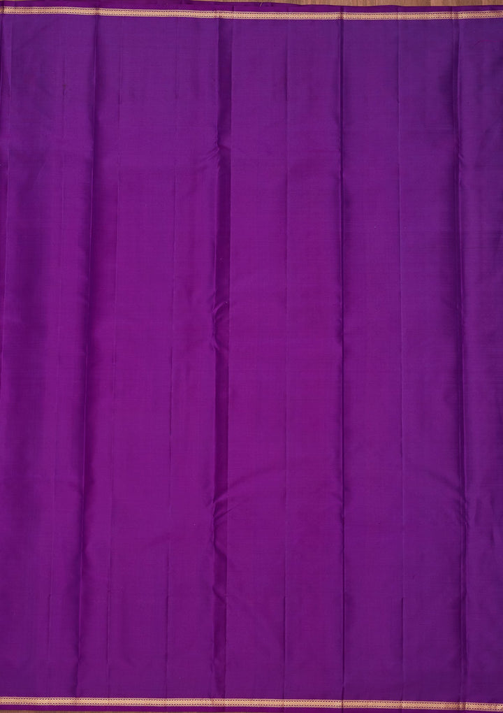 Royal Blue Zariwork Pure Silk Saree-koskii