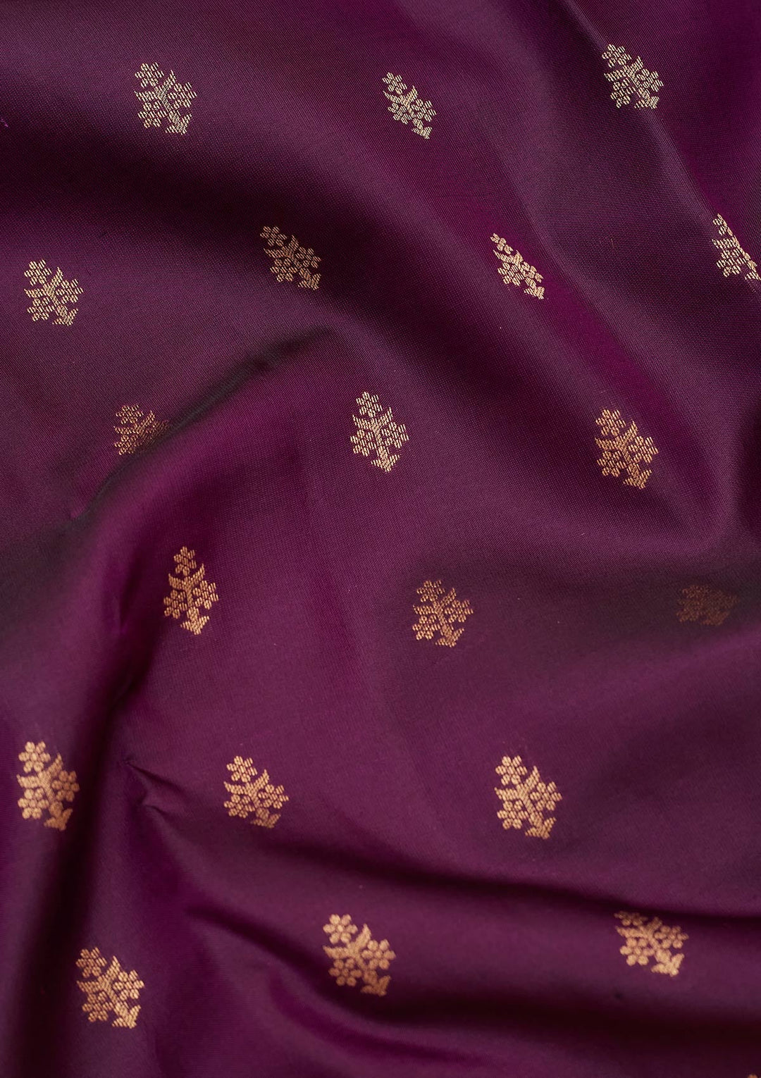 Purple Zariwork Pure Silk Saree-koskii