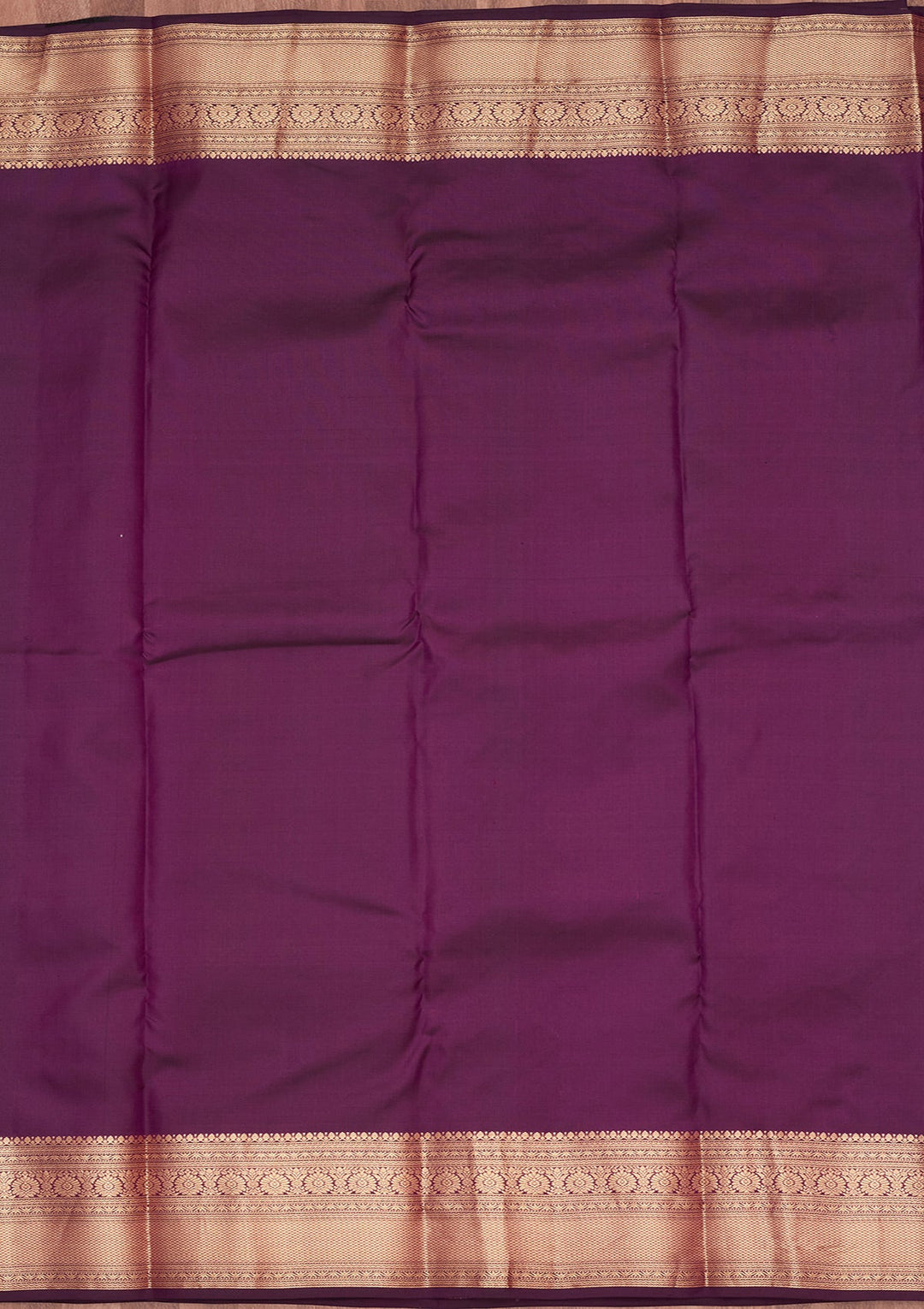 Purple Zariwork Pure Silk Saree-koskii