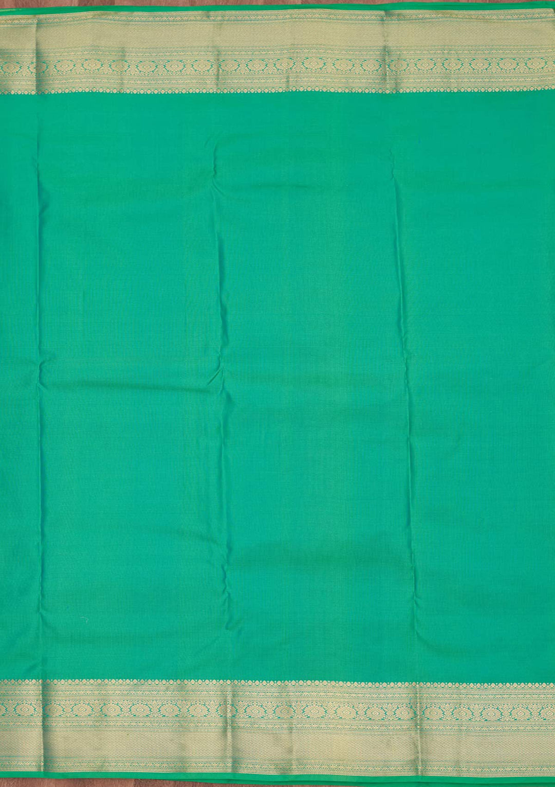 Sea Green Zariwork Pure Silk Saree-koskii
