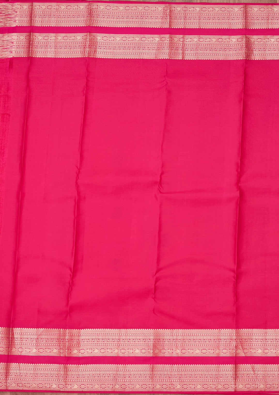 Orange Zariwork Pure Silk Saree-koskii