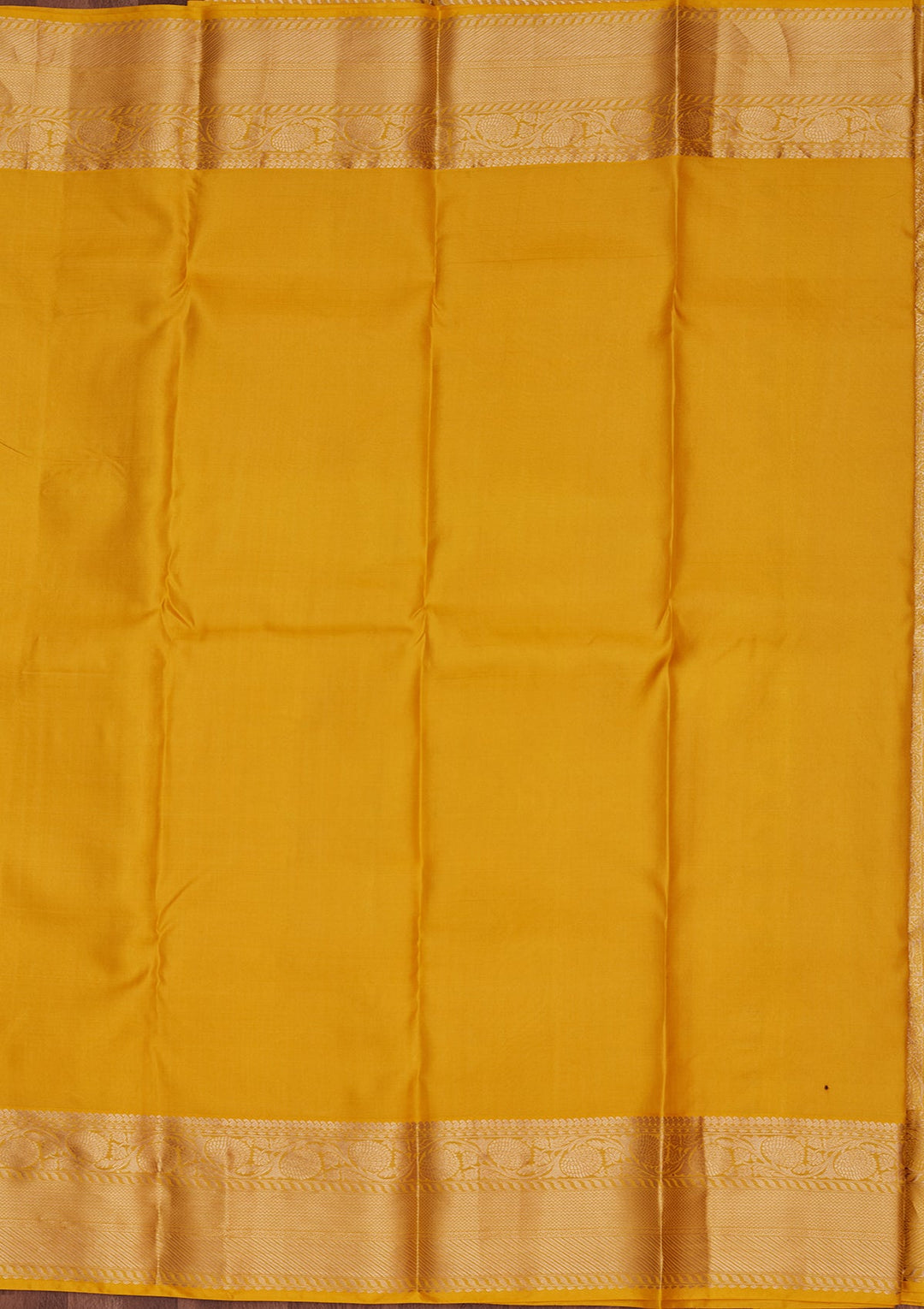 Yellow Zariwork Pure Silk Saree-koskii