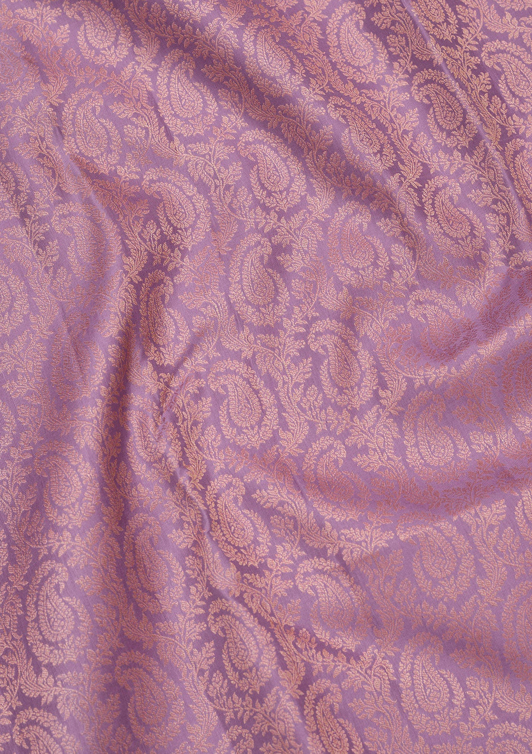 Lavender Zariwork Pure Silk Saree-koskii