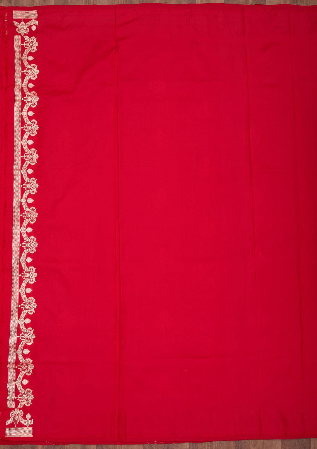 Red Zariwork Pure Silk Saree