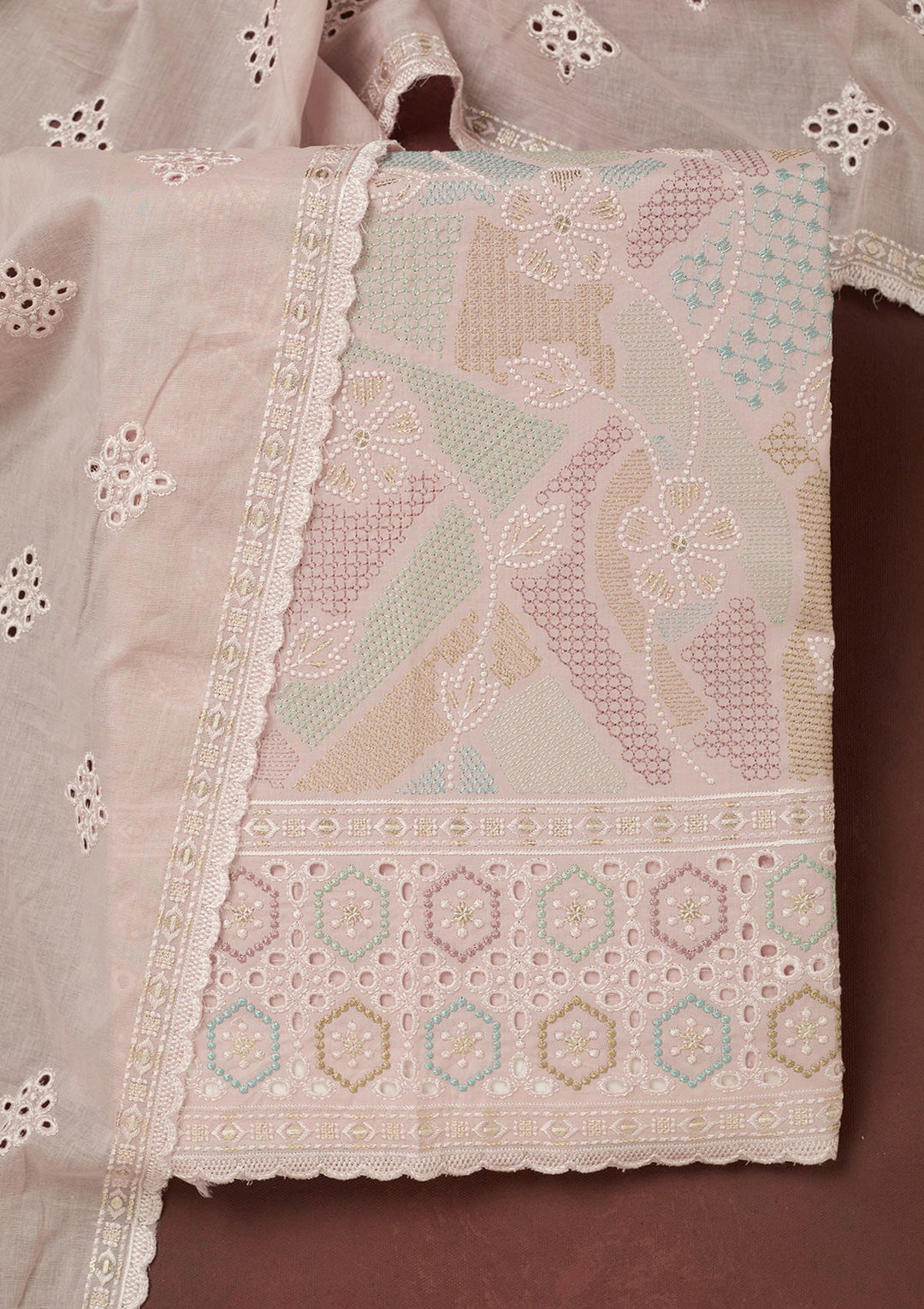 Royal Blue Kashmiri Georgette Saree-koskii