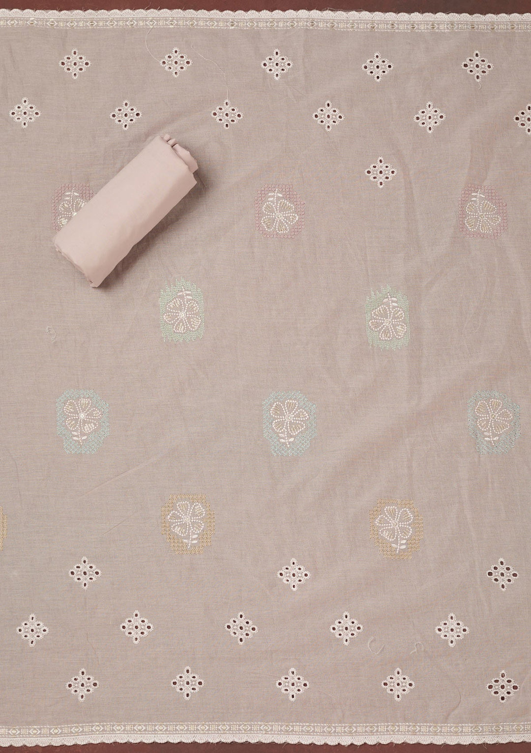 Wine Stonework (Gold) Tissue Saree-koskii