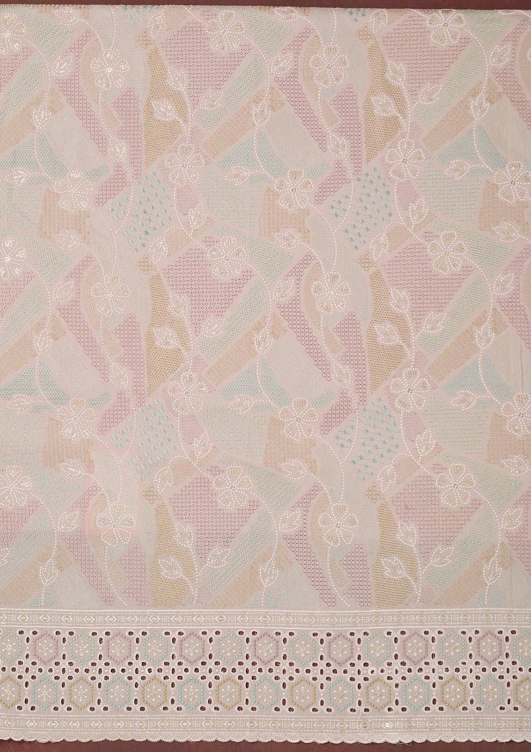 Wine Stonework (Gold) Tissue Saree-koskii