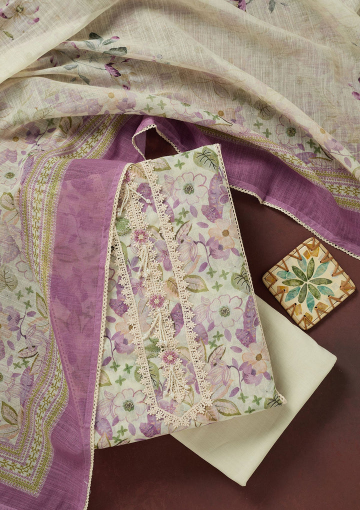 Rama Green Zariwork (Gold) Chinon Readymade salwar suit-koskii