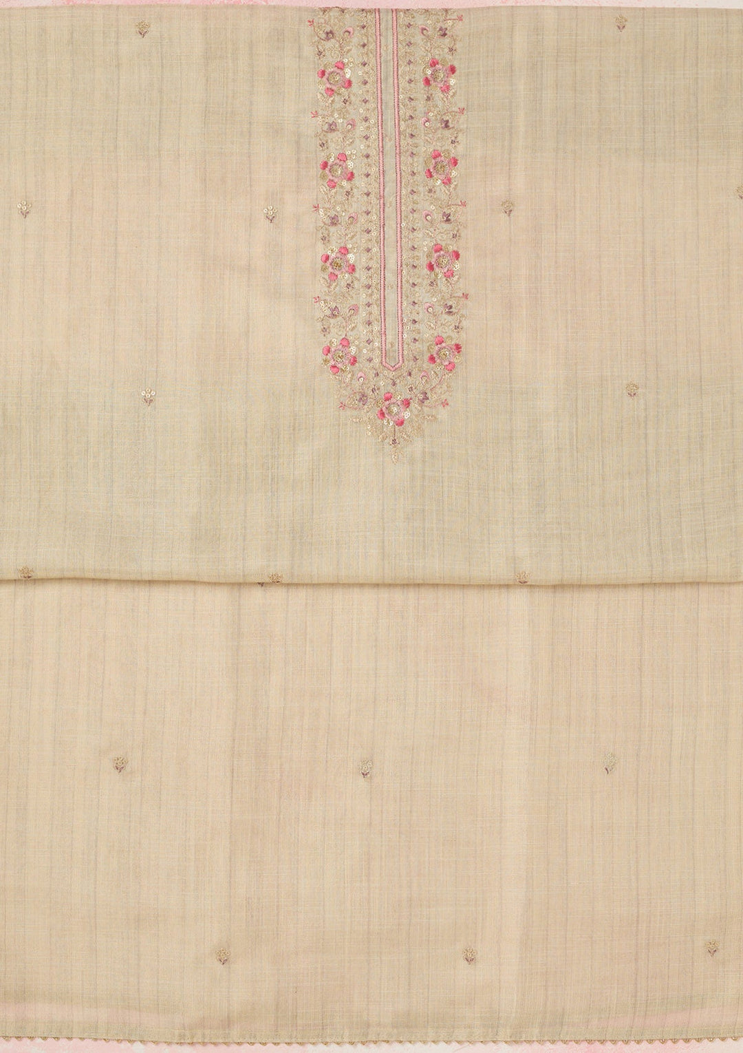 Sea Green Cording Dola Silk Readymade salwar suit-koskii