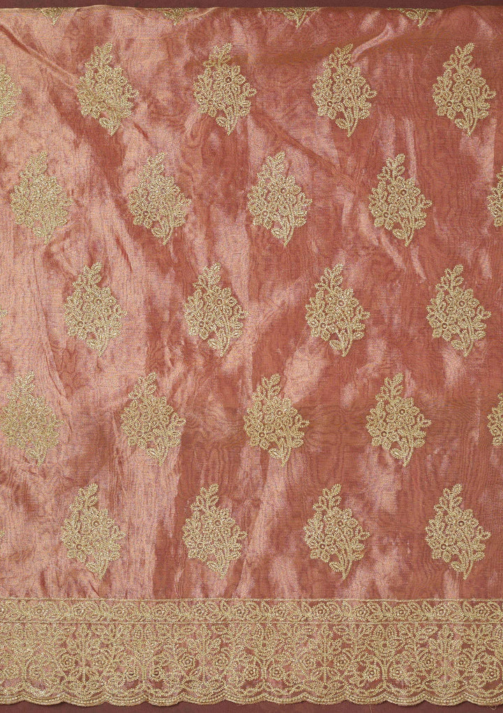 Lavender Cording Tissue Saree-koskii