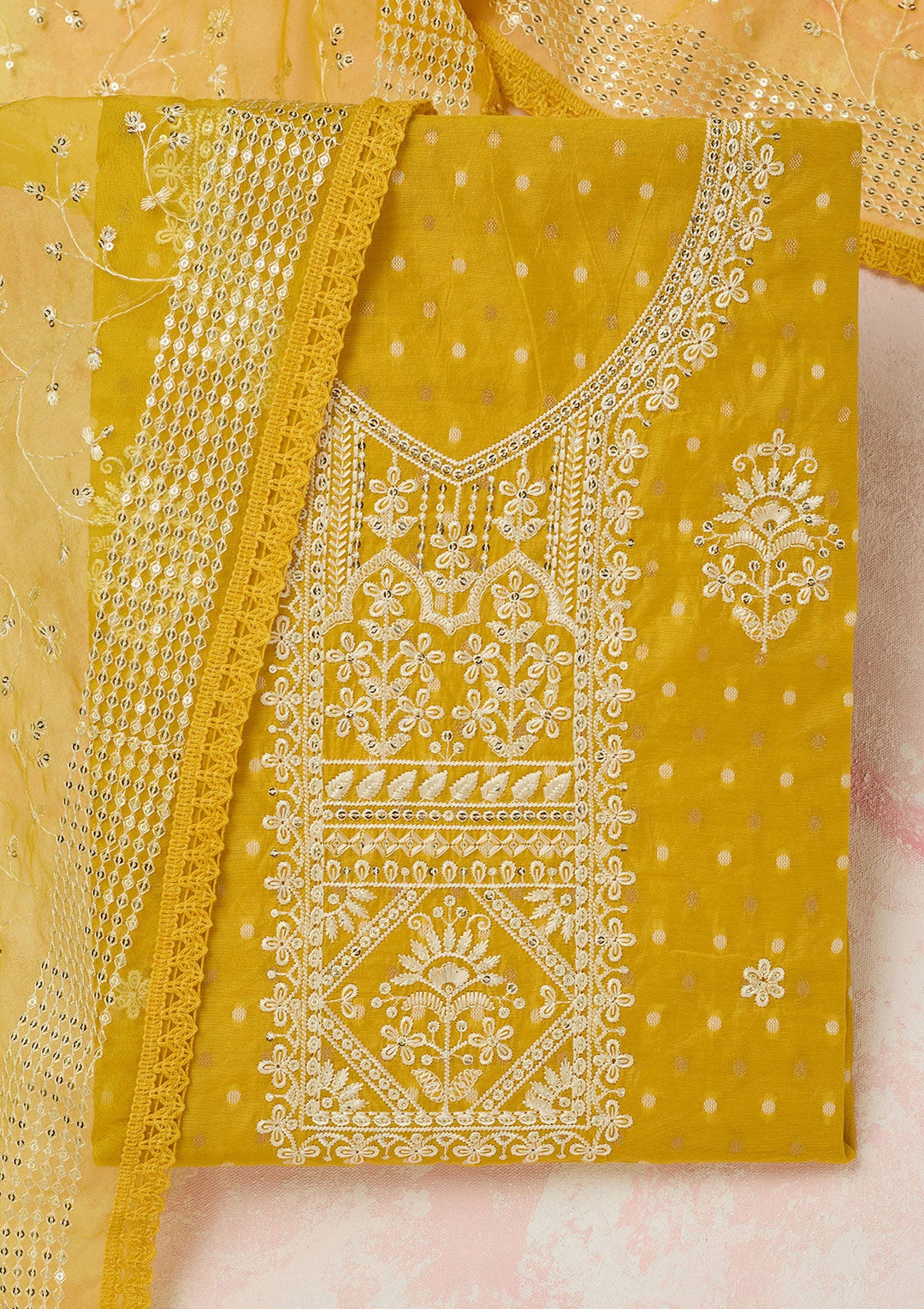 Wine Stonework (Gold) Georgette Saree-koskii