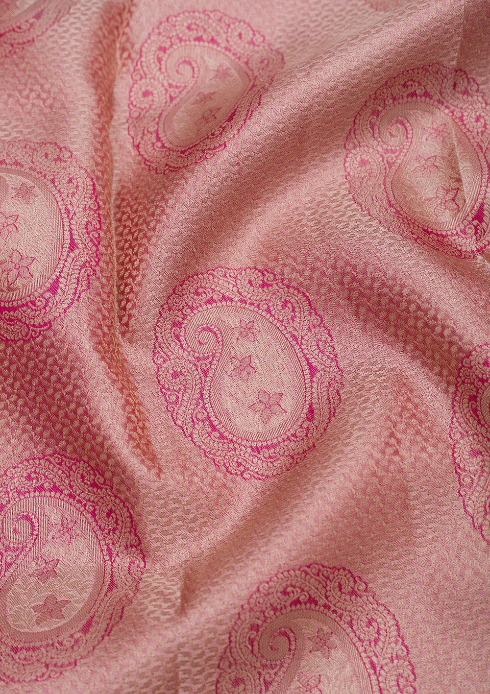 Beige Zariwork Pure Silk Saree-Koskii