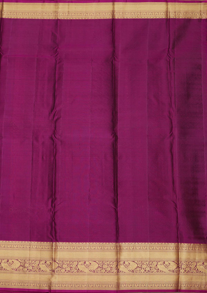 Black Zariwork Pure Silk Saree-Koskii