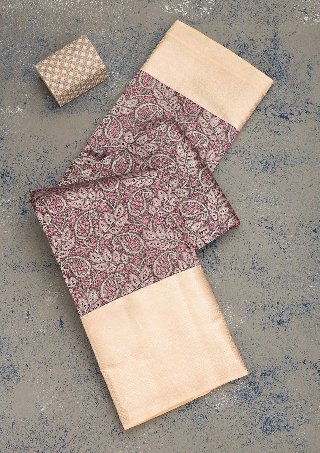 Black Zariwork Pure Silk Saree-Koskii