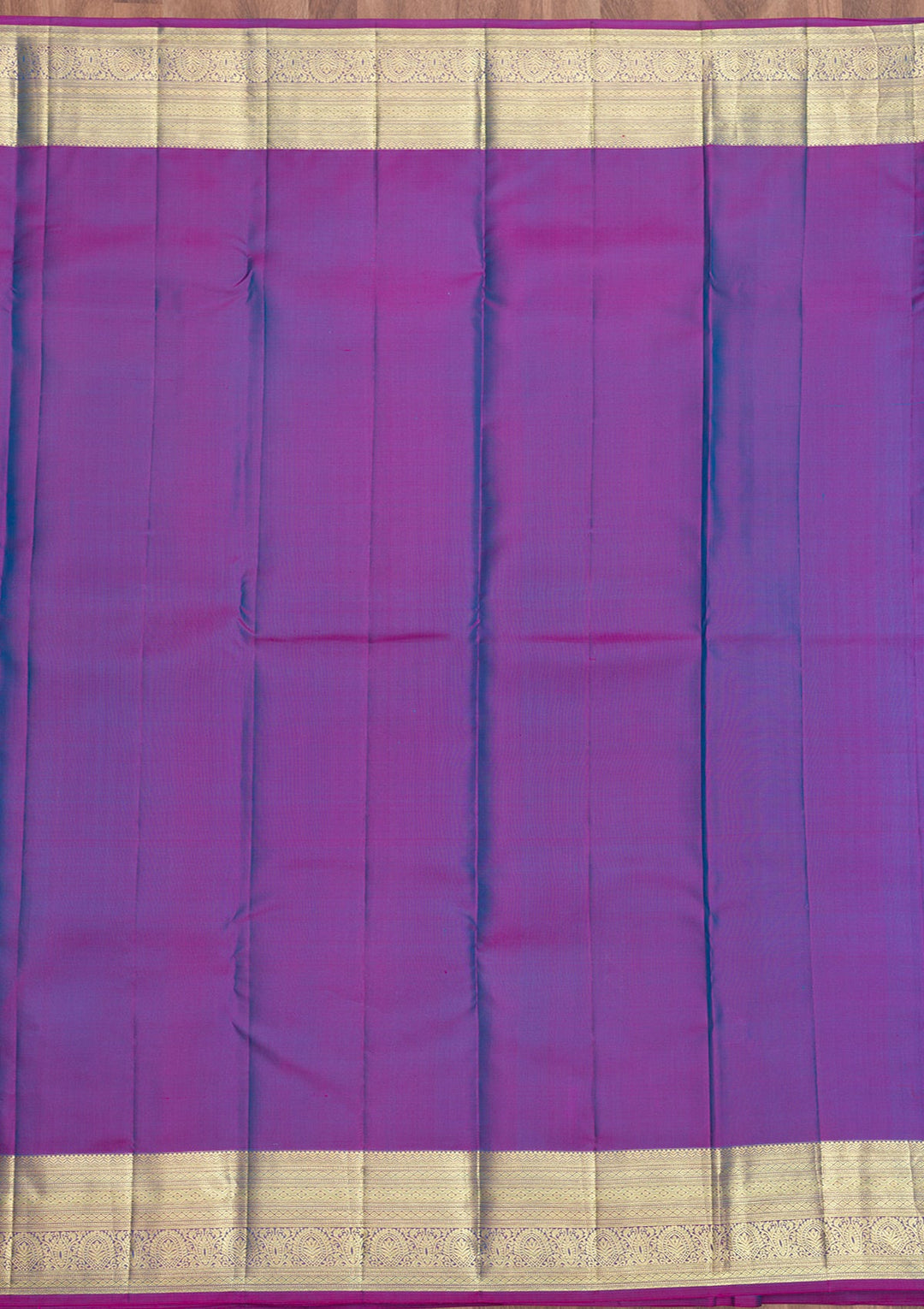 Blue Zariwork Pure Silk Saree-Koskii