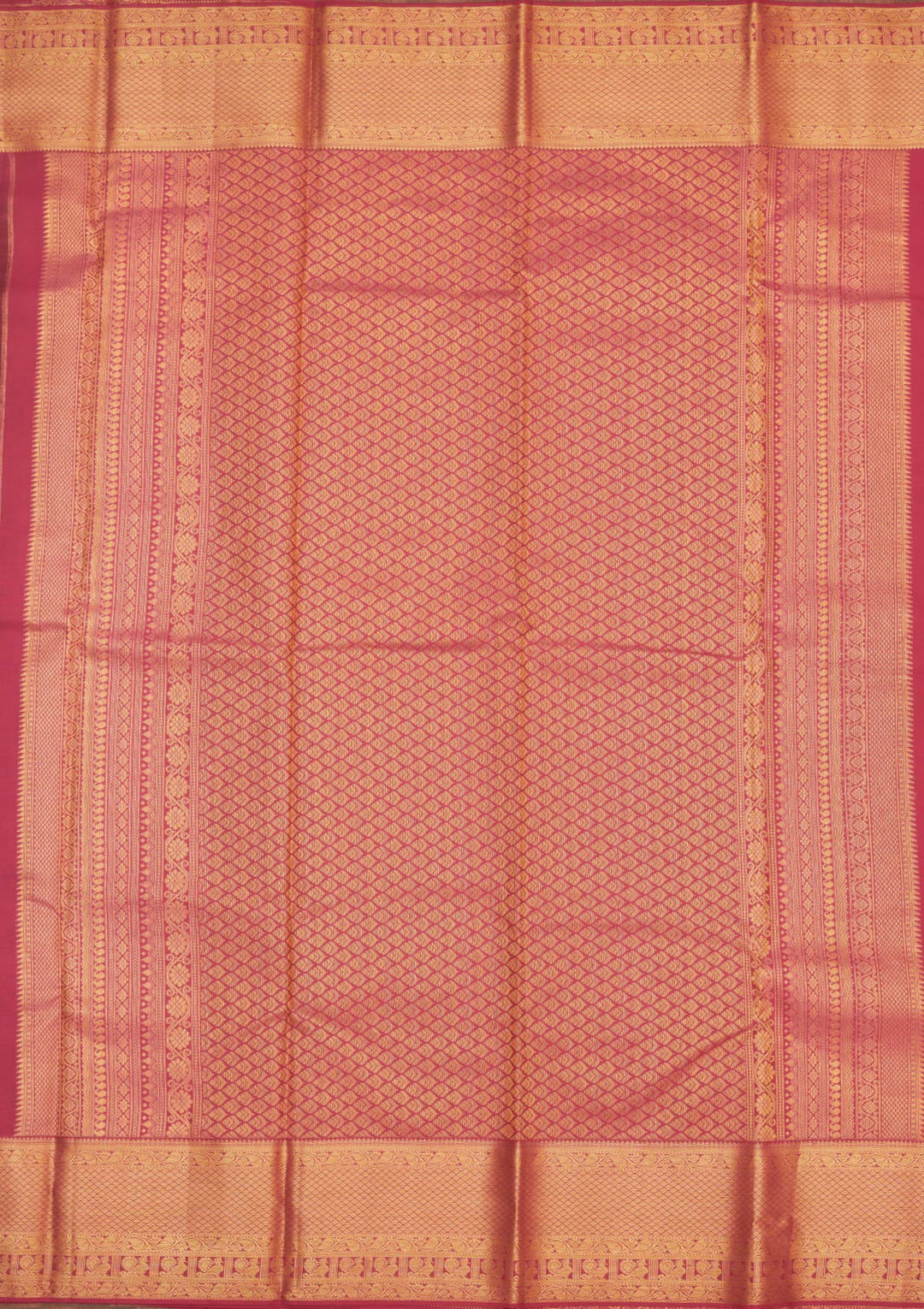 Brown Zariwork Pure Silk Saree-Koskii