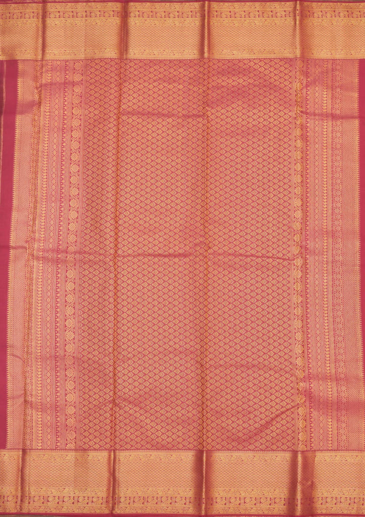 Brown Zariwork Pure Silk Saree-Koskii