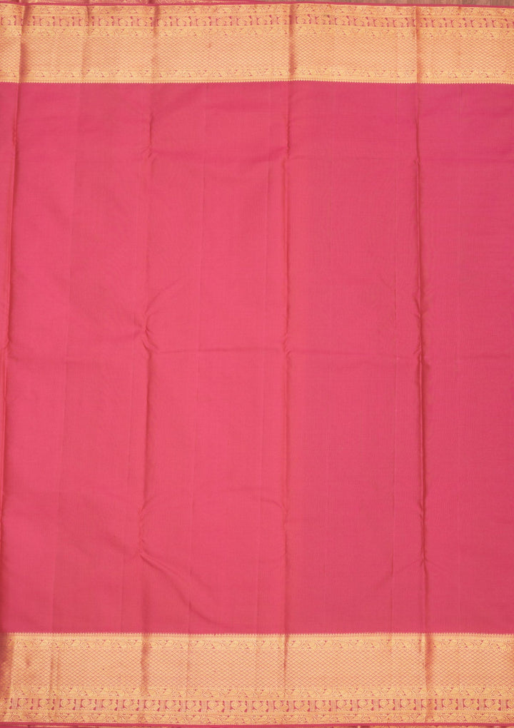 Brown Zariwork Pure Silk Saree-Koskii