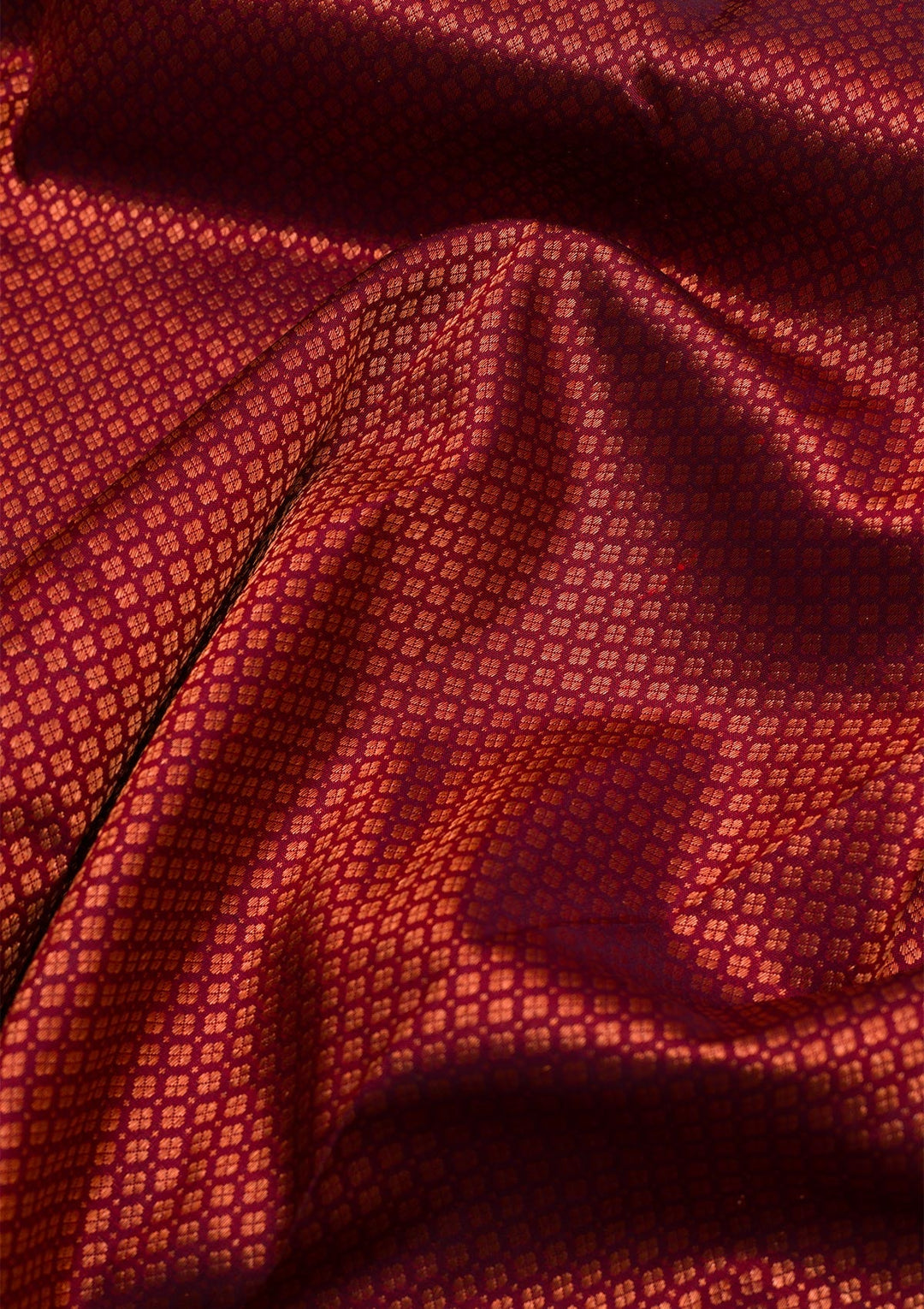 Brown Zariwork Pure Silk Saree-Koskii