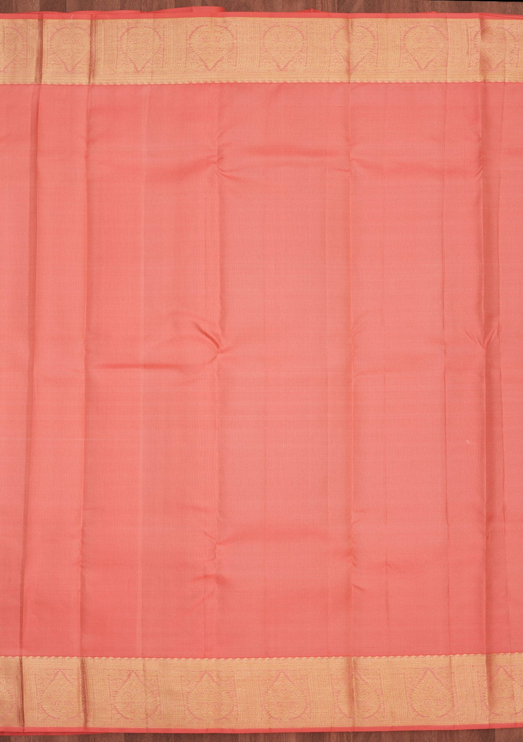 Cream Zariwork Pure Silk Saree-Koskii