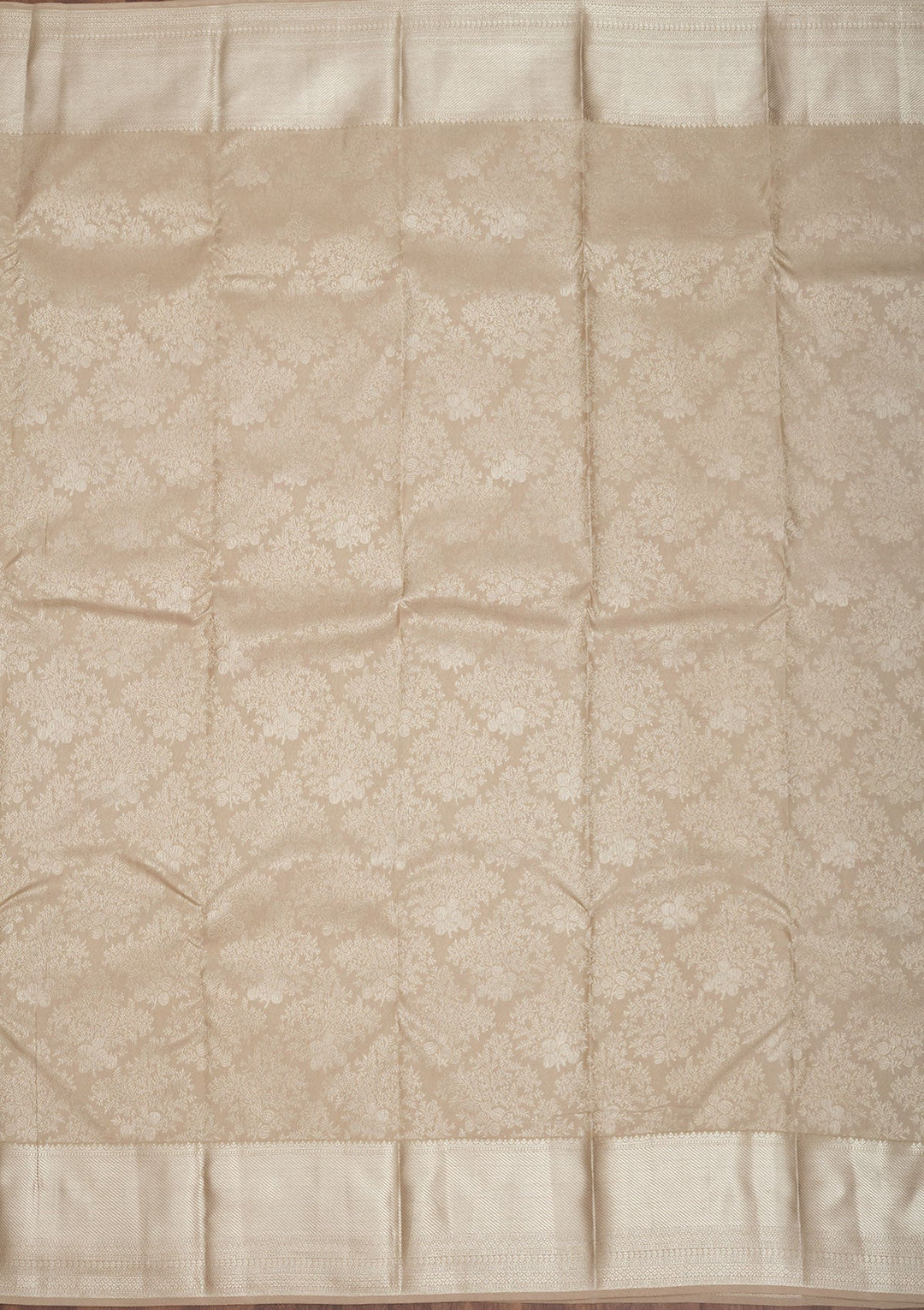 Gold Zariwork Pure Silk Saree-Koskii