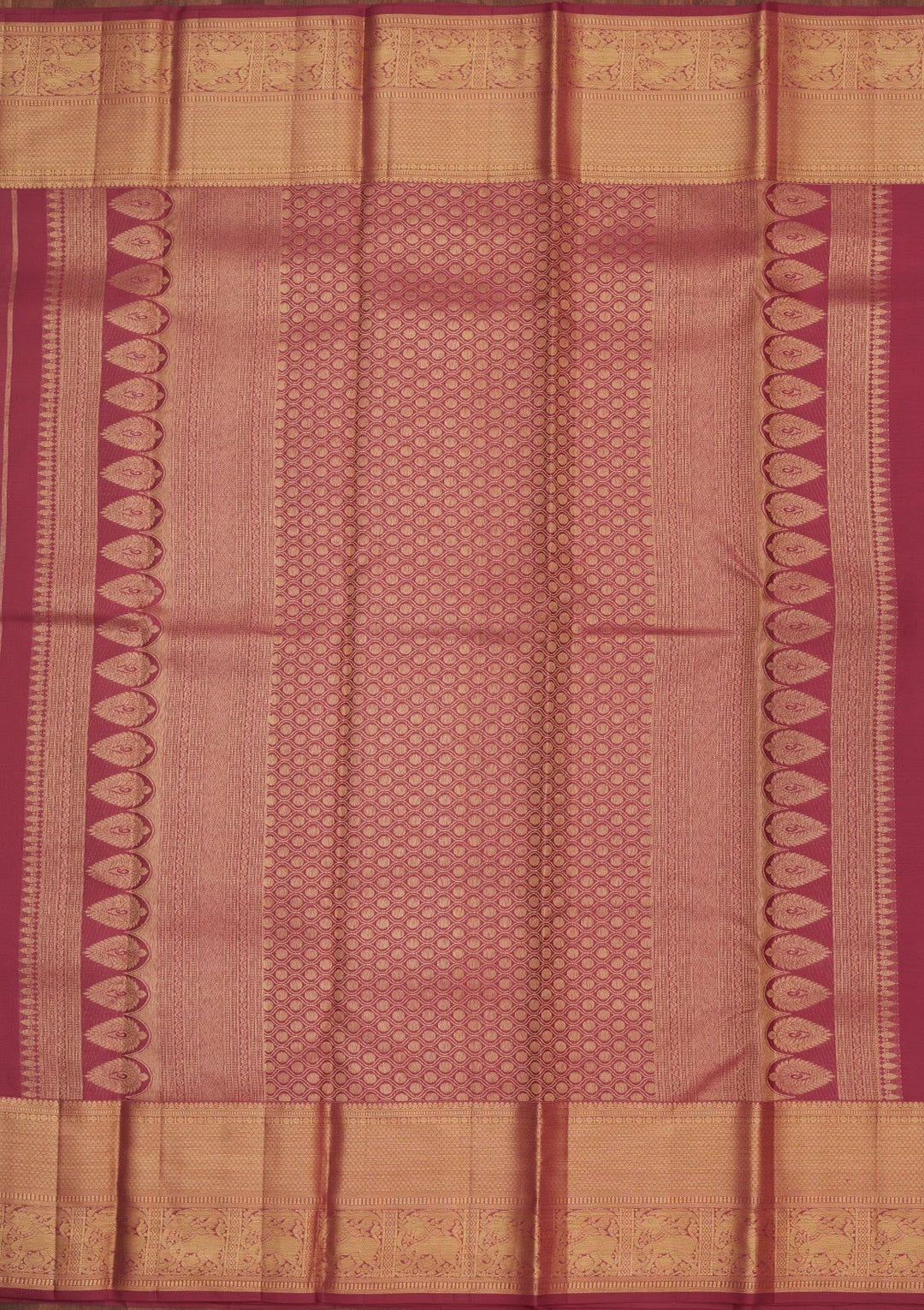 Grey Zariwork Pure Silk Saree-Koskii